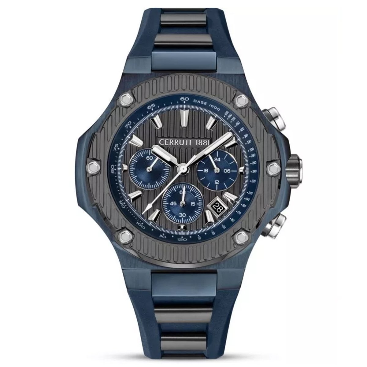 MONTRE CERRUTI HOMME M.FONCTION ACIER